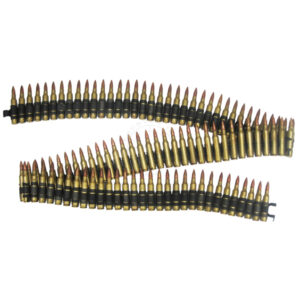 .223 Cal / 5.56mm 100 Round Belt - Inert Dummy Ammunition - Inert ...