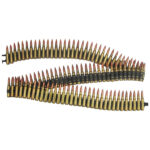 .308 Cal / 7.62mm 100 Round Belt - Inert Dummy Ammunition - Inert ...