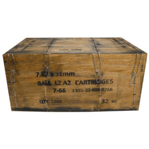 7.62mm x 51 Ammo Crate (Empty) - Inert Products LLC