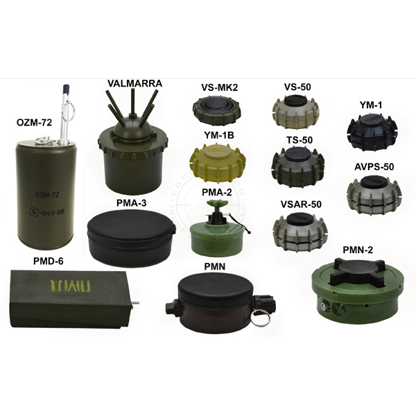 Anti-Personnel Landmine Kit - Inert Replica Training Aids