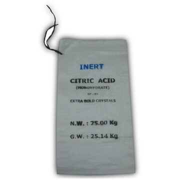 25 Kg Citric Acid Bag - Empty