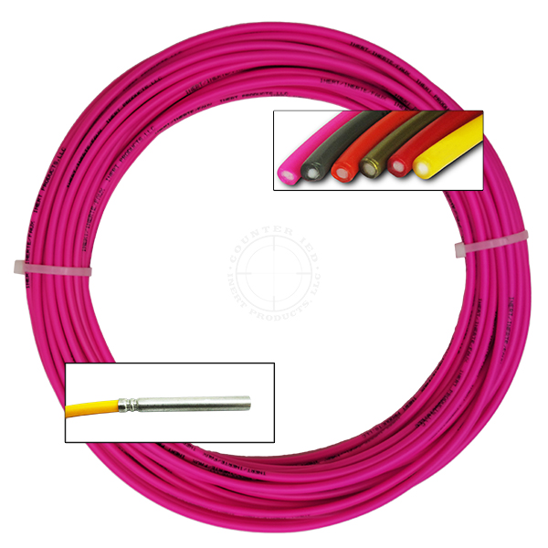 Detonating Cord (Solid Core), 100 ft Coil (Pink) - Inert Replica OTA-SC09