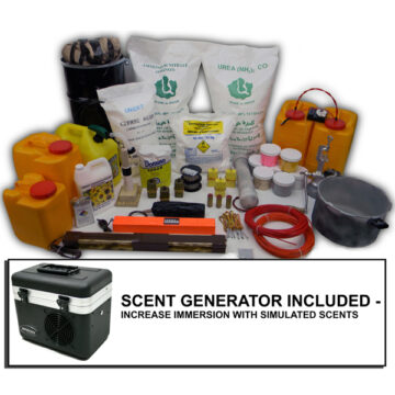 HME Fertilizer IED Lab - Inert Training Kit with Scent Generator