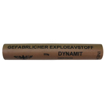 German WWII Era Dynamite Stick - Inert Training Aid