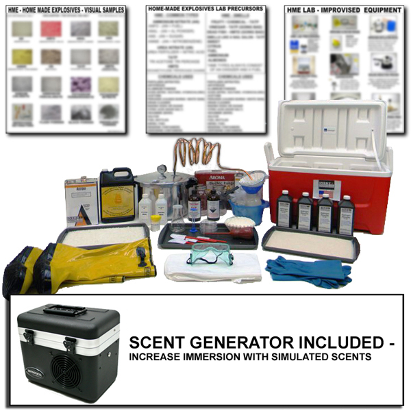 HME Peroxides Lab - Inert Training Kit with Scent Generator