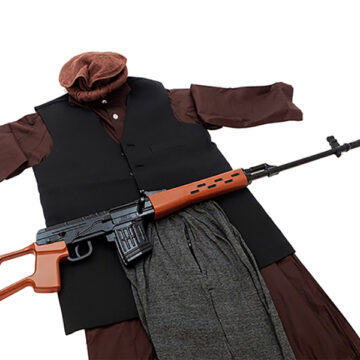 OPFOR Training Kit - Afghan Male Insurgent (with Replica Sniper Rifle)