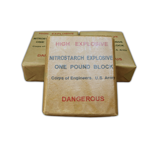 Nitro Starch Demolition Block - Inert Replica Training Aid