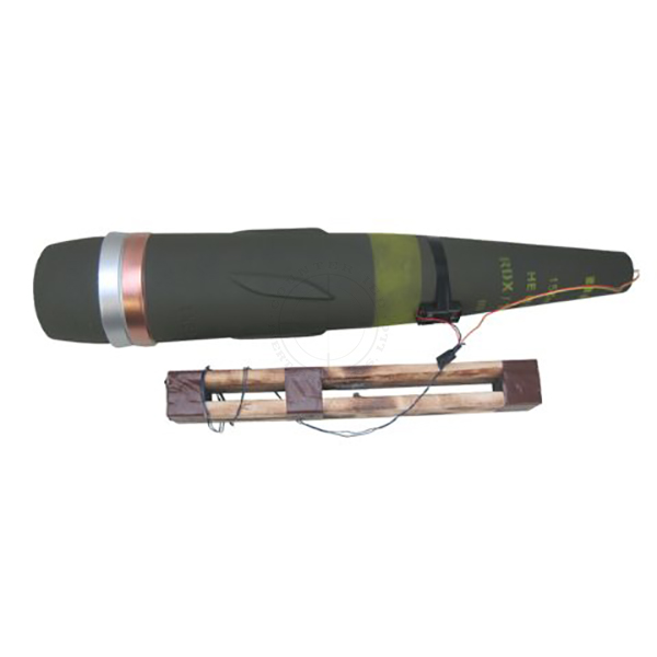 155mm South African M1A1 Artillery Projectile IED (Pressure Plate) - Inert Replica Training Aid