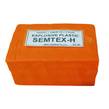 Semtex-H 4.5 lb Packaged Block - Inert Training Aid