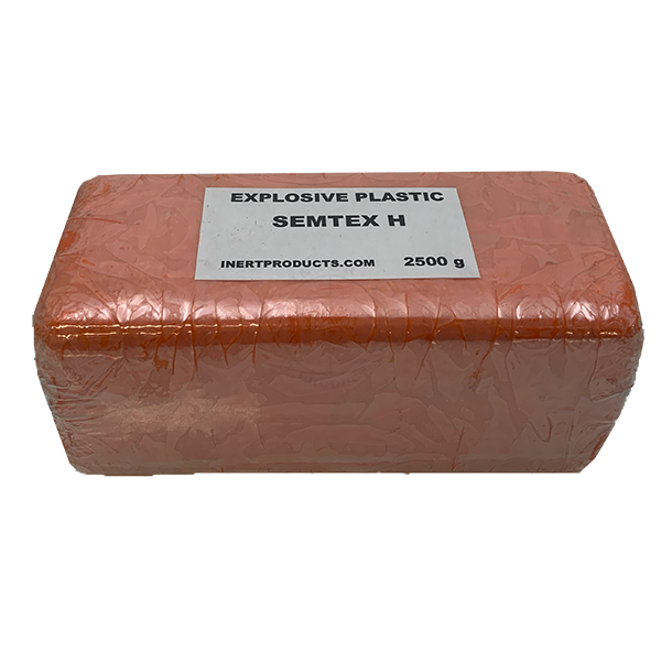 Semtex-H 2500g Demolition Block (Basic) - Inert Replica Training Aid
