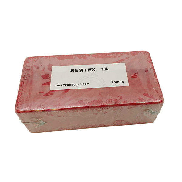 Semtex-1a 2500g Demolition Block (Basic, Red Label) - Inert Replica Training Aid