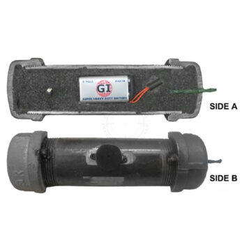 Steel Pipe Bomb Booby Trap Cutaway, Medium (Functional w/ Buzzer) - Inert Replica Training Aid