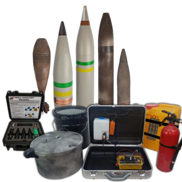 CBRNe Training Kit w/ Chemical Warfare Agent Simulants
